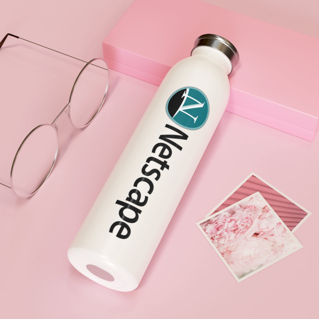 Classic Browser Series - Netscape - Slim Water Bottle